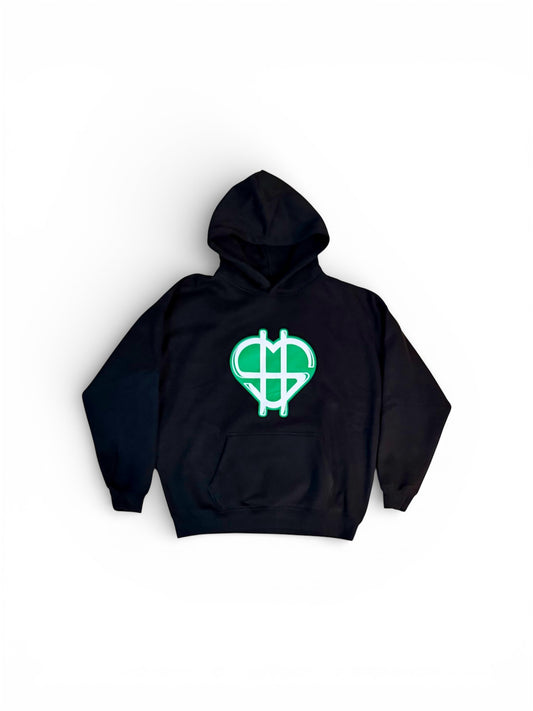 Blk/Green Original F2T Hoodie